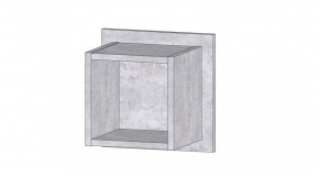 ДАЛЛАС Полка квадрат (цемент светлый) в Челябинске - chelyabinsk.mebel24.online | фото