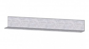 ДАЛЛАС Полка ПЛ-02 (цемент светлый) в Челябинске - chelyabinsk.mebel24.online | фото