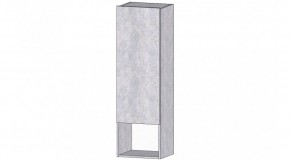 ДАЛЛАС Шкаф с полкой (цемент светлый) в Челябинске - chelyabinsk.mebel24.online | фото