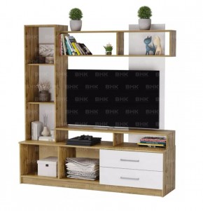 ДАРЬЯ Гостиная (Дуб Вотан/Белый глянец) в Челябинске - chelyabinsk.mebel24.online | фото 5