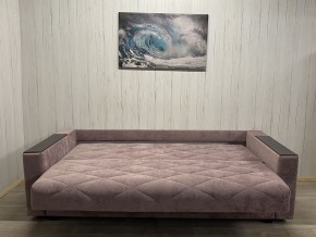 Диван Престиж-15 (НПБ+МДФ) велюр Sensey Elderberry в Челябинске - chelyabinsk.mebel24.online | фото 4
