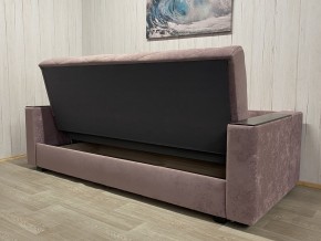 Диван Престиж-15 (НПБ+МДФ) велюр Sensey Elderberry в Челябинске - chelyabinsk.mebel24.online | фото 5