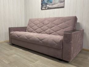 Диван Престиж-15 (НПБ+МДФ) велюр Sensey Elderberry в Челябинске - chelyabinsk.mebel24.online | фото 6