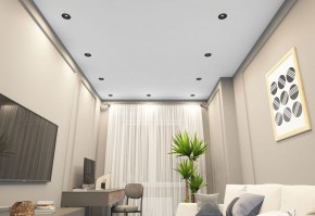 DK2120-BK Встраиваемый светильник, IP 20, 50 Вт, GU10, черный, алюминий в Челябинске - chelyabinsk.mebel24.online | фото 2