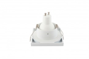 DK3014-WH Встраиваемый светильник влагозащ., IP 44, 50 Вт, GU10, белый, алюминий в Челябинске - chelyabinsk.mebel24.online | фото 5