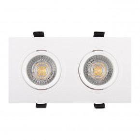 DK3022-WH Встраиваемый светильник, IP 20, 10 Вт, GU5.3, LED, белый, пластик в Челябинске - chelyabinsk.mebel24.online | фото 2