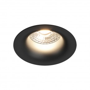 DK3024-BK Встраиваемый светильник, IP 20, 10 Вт, GU5.3, LED, черный, пластик в Челябинске - chelyabinsk.mebel24.online | фото 1