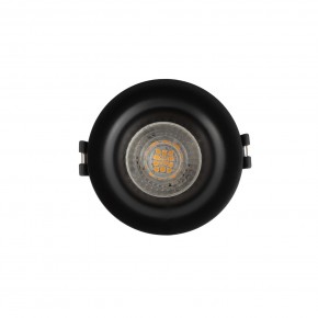 DK3024-BK Встраиваемый светильник, IP 20, 10 Вт, GU5.3, LED, черный, пластик в Челябинске - chelyabinsk.mebel24.online | фото 2