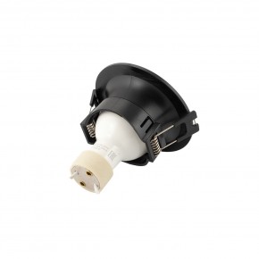 DK3024-BK Встраиваемый светильник, IP 20, 10 Вт, GU5.3, LED, черный, пластик в Челябинске - chelyabinsk.mebel24.online | фото 5