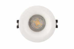 DK3024-WH Встраиваемый светильник, IP 20, 10 Вт, GU5.3, LED, белый, пластик в Челябинске - chelyabinsk.mebel24.online | фото 1