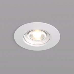 DK3028-WH Встраиваемый светильник, IP 20, 10 Вт, GU5.3, LED, белый, пластик в Челябинске - chelyabinsk.mebel24.online | фото 1