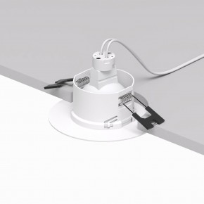 DK3028-WH Встраиваемый светильник, IP 20, 10 Вт, GU5.3, LED, белый, пластик в Челябинске - chelyabinsk.mebel24.online | фото 3