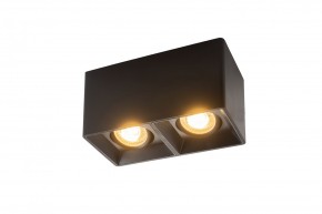 DK3035-BK Светильник накладной IP 20, 10 Вт, GU5.3, LED, черный, пластик в Челябинске - chelyabinsk.mebel24.online | фото 1