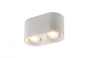 DK3036-WH Светильник накладной IP 20, 10 Вт, GU5.3, LED, белый, пластик в Челябинске - chelyabinsk.mebel24.online | фото 1