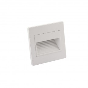 DK3050-WH Светильник встраиваемый в стену, IP 20, LED 3000, 1 Вт, белый, пластик в Челябинске - chelyabinsk.mebel24.online | фото 2