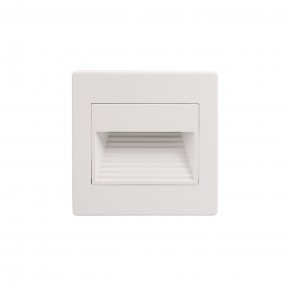 DK3050-WH Светильник встраиваемый в стену, IP 20, LED 3000, 1 Вт, белый, пластик в Челябинске - chelyabinsk.mebel24.online | фото 3