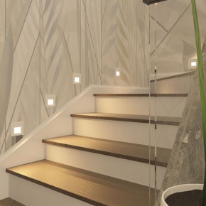 DK3050-WH Светильник встраиваемый в стену, IP 20, LED 3000, 1 Вт, белый, пластик в Челябинске - chelyabinsk.mebel24.online | фото 9
