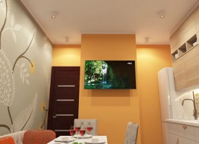 DK3090-WBR Светильник накладной, IP 20, 10 Вт, GU5.3, LED, белый/бронзовый, пластик в Челябинске - chelyabinsk.mebel24.online | фото 1