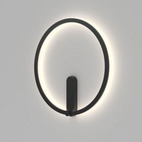 DK5035-BK Бра ROUND со светодиодом, IP20, 24W, 3000/4000/6500K, черный, алюминий в Челябинске - chelyabinsk.mebel24.online | фото
