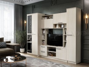 ФЛОРА Стенка (2700) ЛДСП (Сандал светлый) в Челябинске - chelyabinsk.mebel24.online | фото