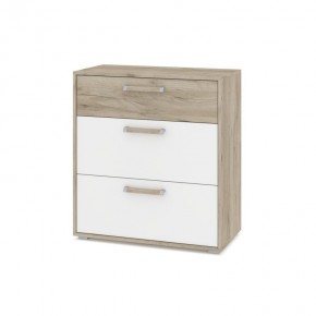 ФЛОРИДА Ф41 Комод (дуб серый/белый) в Челябинске - chelyabinsk.mebel24.online | фото