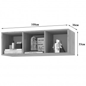 ФЛОРИДА Гостиная (модульная) дуб серый/белый в Челябинске - chelyabinsk.mebel24.online | фото 12