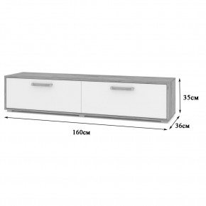 ФЛОРИДА Гостиная (модульная) дуб золотой/графит в Челябинске - chelyabinsk.mebel24.online | фото 6