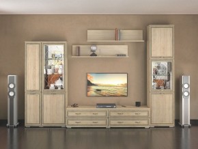 Гостиная Ливорно дуб сонома в Челябинске - chelyabinsk.mebel24.online | фото 1