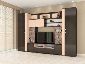 Гостиная Оскар-18-2 венге-дуб молочный в Челябинске - chelyabinsk.mebel24.online | фото