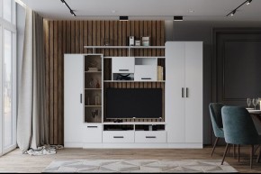Гостиная Оскар-5 Белый в Челябинске - chelyabinsk.mebel24.online | фото