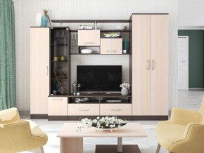Гостиная Оскар-5 венге/дуб молочный в Челябинске - chelyabinsk.mebel24.online | фото 1