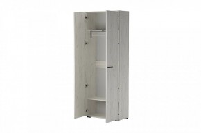 ИТАЛИЯ ШК-800 Шкаф 2дв (дуб крафт белый) в Челябинске - chelyabinsk.mebel24.online | фото 2