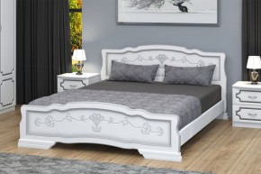КАРИНА-6 Кровать из массива 1200 в Челябинске - chelyabinsk.mebel24.online | фото 1