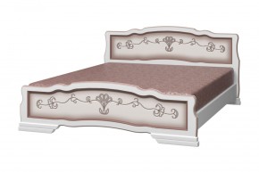 КАРИНА-6 Кровать из массива 1600 в Челябинске - chelyabinsk.mebel24.online | фото 3