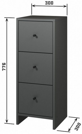 Комод Квадро в Челябинске - chelyabinsk.mebel24.online | фото 4