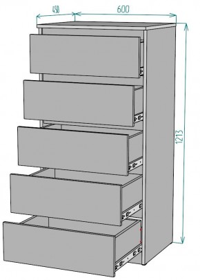 Комод Мальта K132 в Челябинске - chelyabinsk.mebel24.online | фото 2