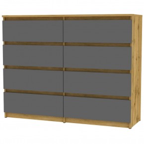 Комод Malta light K146 (ДВ-Графит) в Челябинске - chelyabinsk.mebel24.online | фото
