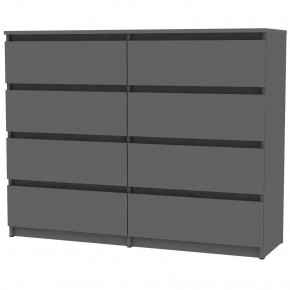 Комод Malta light K146 (Графит) в Челябинске - chelyabinsk.mebel24.online | фото