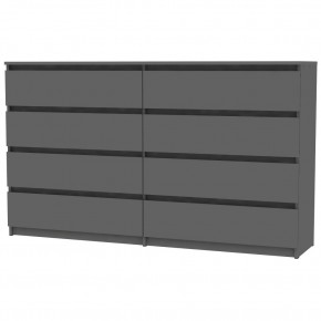 Комод Malta light K147 (Графит) в Челябинске - chelyabinsk.mebel24.online | фото