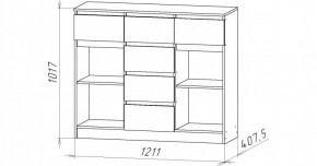 НИЦЦА-6 Комод (НЦ.06) в Челябинске - chelyabinsk.mebel24.online | фото 2