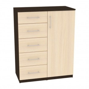 Комод "Калисто (K37)" ручка рейлинг (Венге-ДМ) в Челябинске - chelyabinsk.mebel24.online | фото