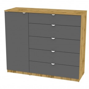 Комод "Калисто (K40)" ручка торцевая (ДВ-Графит) в Челябинске - chelyabinsk.mebel24.online | фото