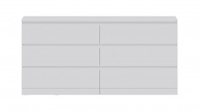 Комод Варма 6Д большой с шестью выдвижными ящиками, цвет белый в Челябинске - chelyabinsk.mebel24.online | фото 2