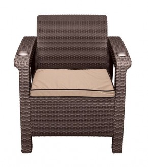 Комплект кресел Yalta Double Seat (Ялта) шоколадный в Челябинске - chelyabinsk.mebel24.online | фото 2