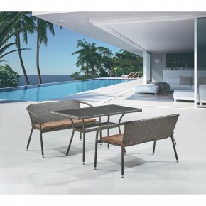 Комплект мебели из иск. ротанга T286A/S139A-W53 Brown в Челябинске - chelyabinsk.mebel24.online | фото 1