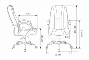 Кресло для руководителя T-898SL/BLACK в Челябинске - chelyabinsk.mebel24.online | фото