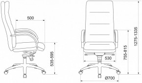 Кресло для руководителя T-9927SL/BLACK в Челябинске - chelyabinsk.mebel24.online | фото 5