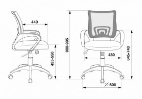 Кресло компьютерное CH-695N/BL/TW-11 в Челябинске - chelyabinsk.mebel24.online | фото 12