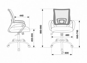 Кресло компьютерное CH-695N/SL/BLACK в Челябинске - chelyabinsk.mebel24.online | фото