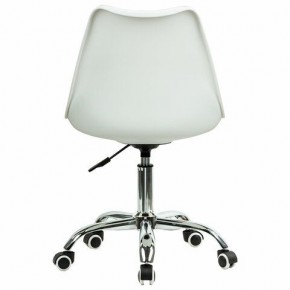 Кресло стул BRABIX "Eames MG-310 CH", хром, пластик белый, ткань серая, 532924 в Челябинске - chelyabinsk.mebel24.online | фото 4